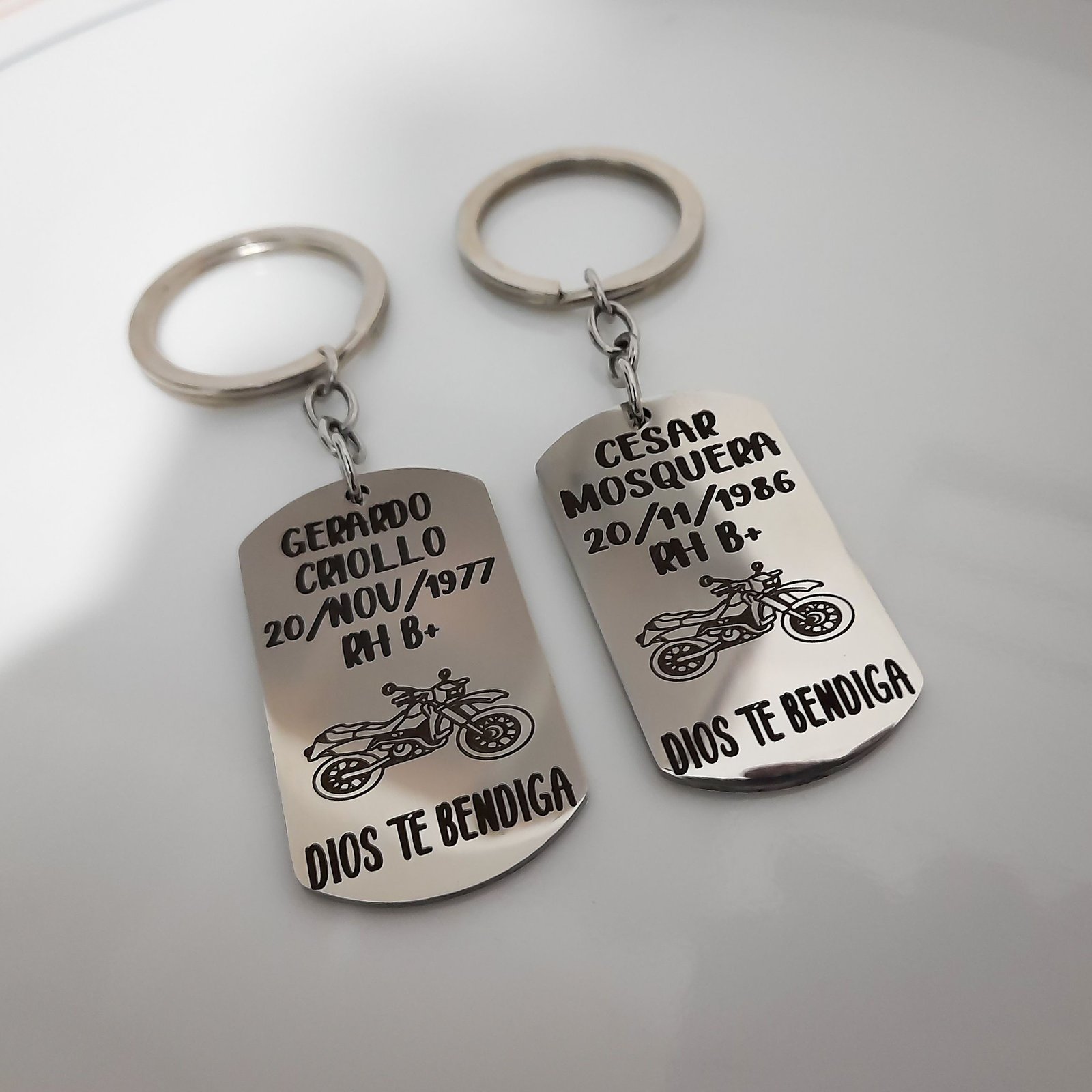 Llaveros personalizados